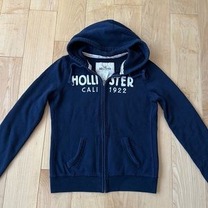Hollister zip hoodie